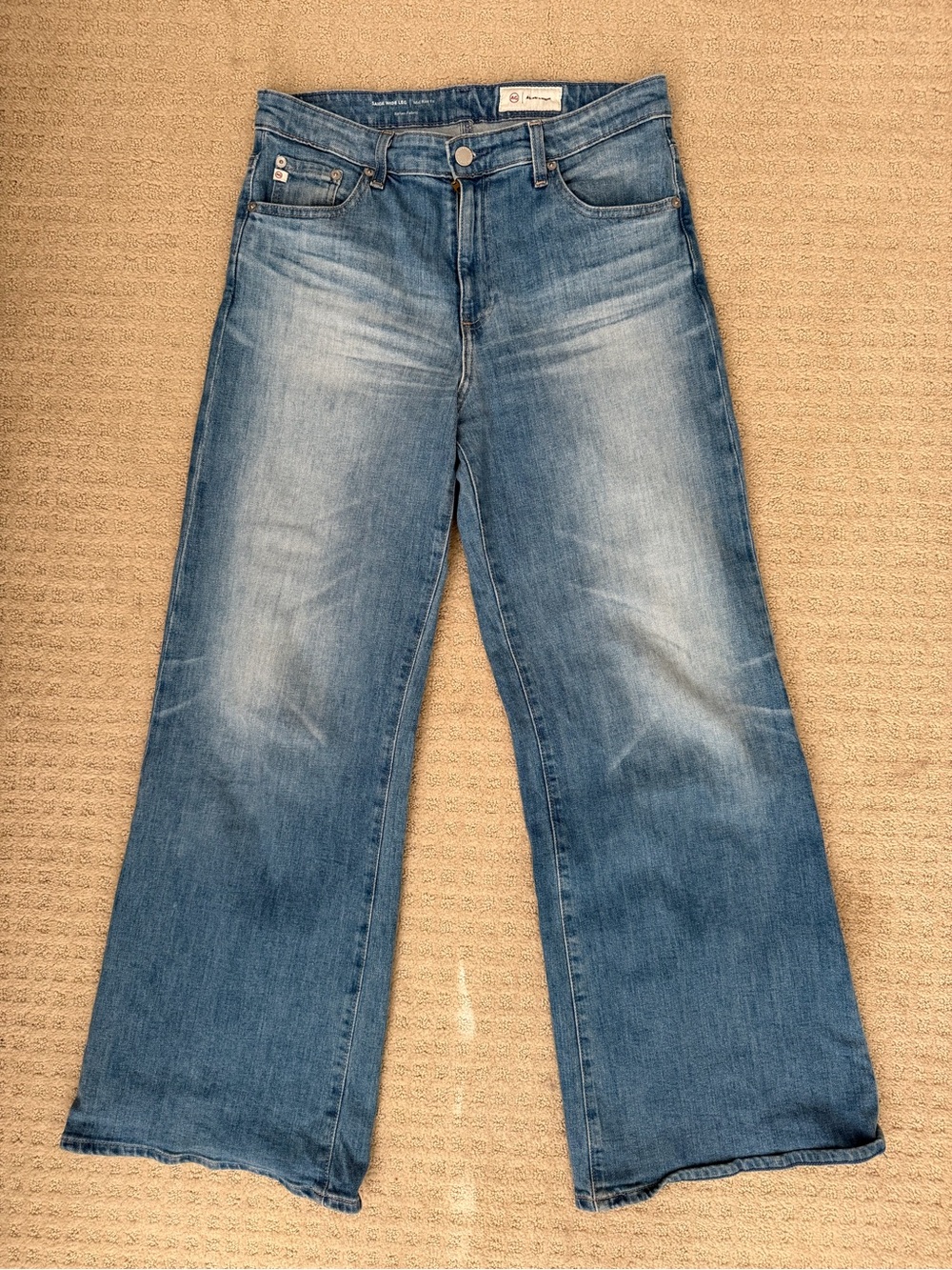 AG Women’s Saige Wide Leg Jeans